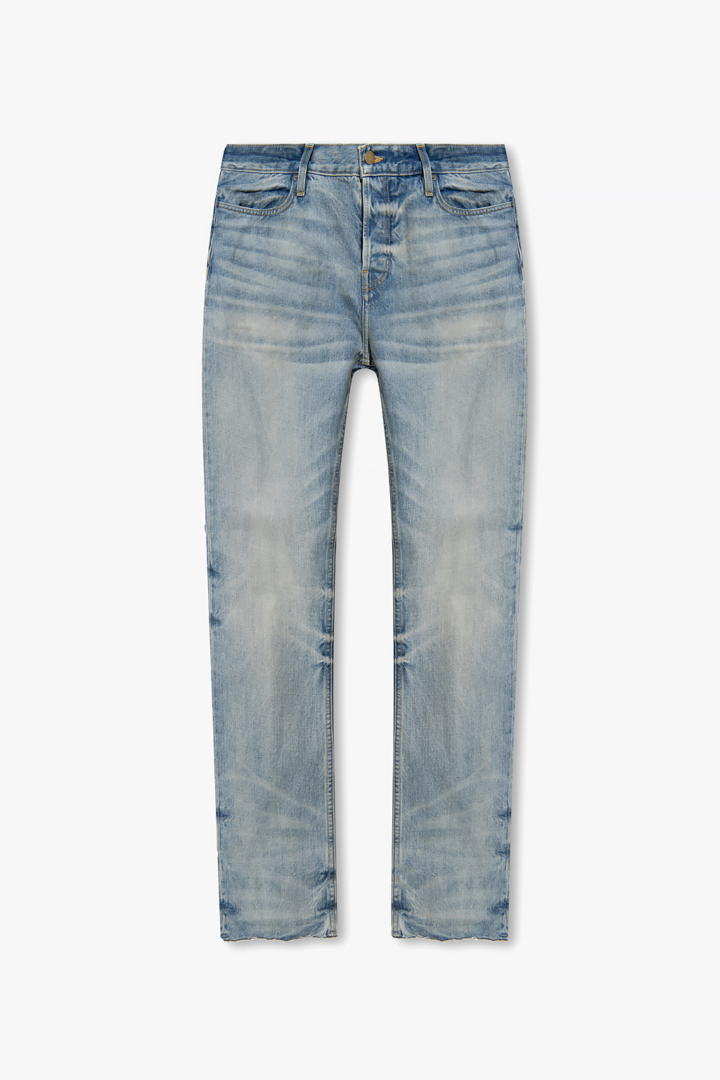 Fear of god indigo selvedge best sale denim jeans